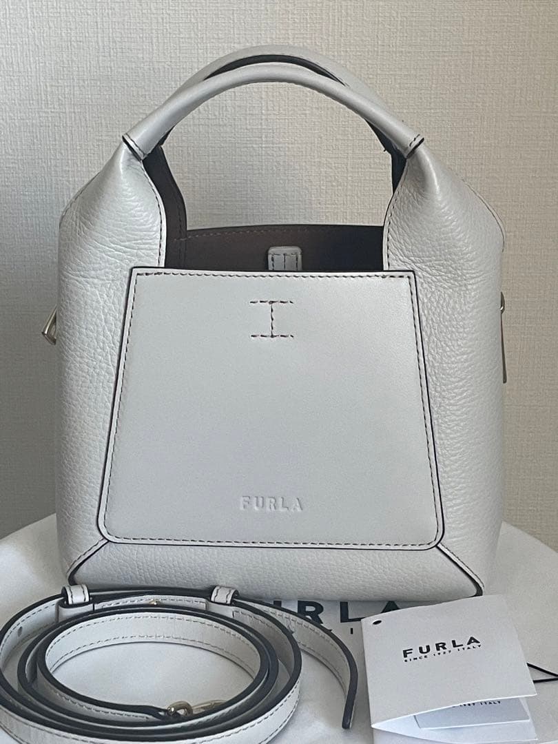 【美品】FURLA フルラ　ジルダ　ミニ FURLA（フルラ） ハンドバッグ ショルダーバッグ ジルダ ミニバッグ