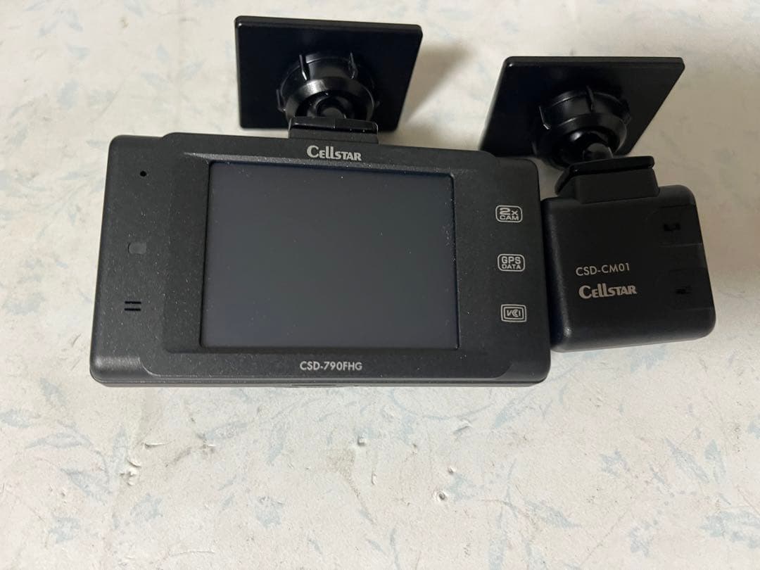 セルスター　csd-790FHG ドライブレコーダー -A-