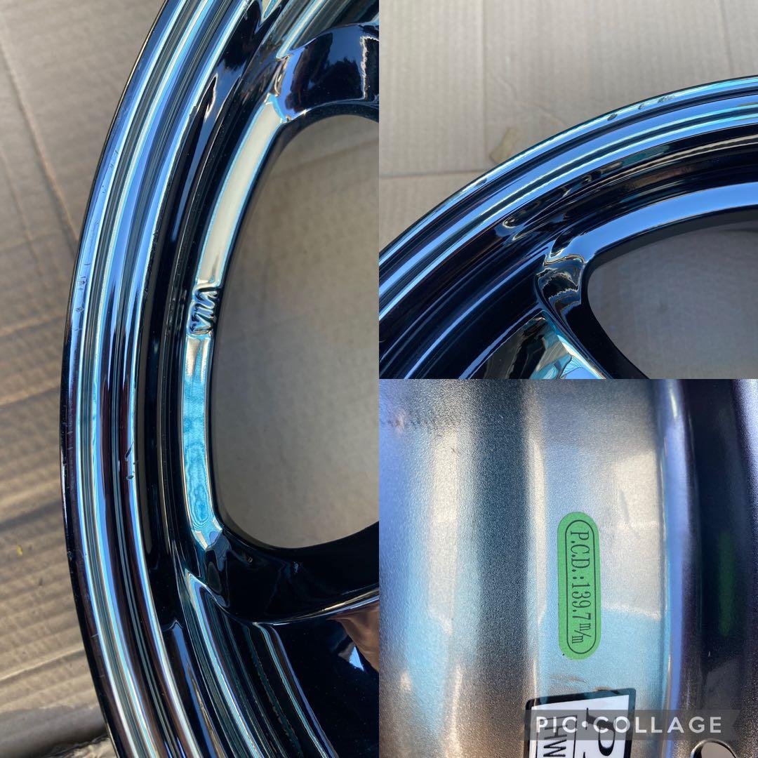 未使用品　WORK 16インチ 5.5J ホイール　タイヤ1本組み　ジムニー等