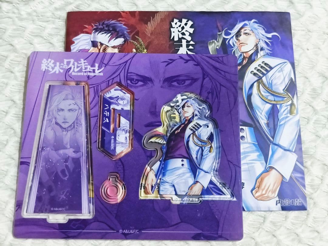 終末のワルキューレ 中国限定 原画アクリルスタンド 色紙 缶バッジ