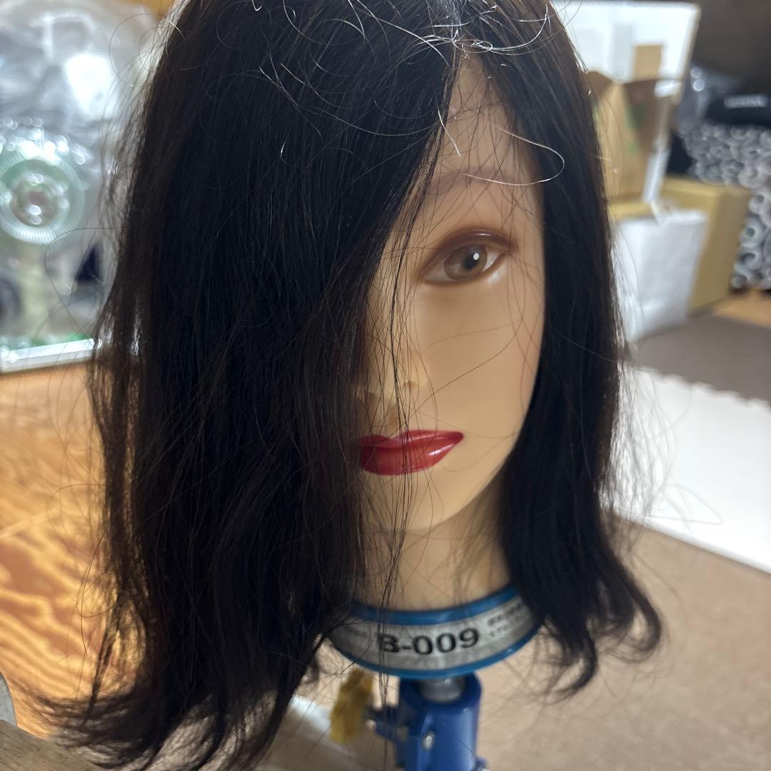 美容師実技試験用 カットマネキン モデルウィッグ 5体セット