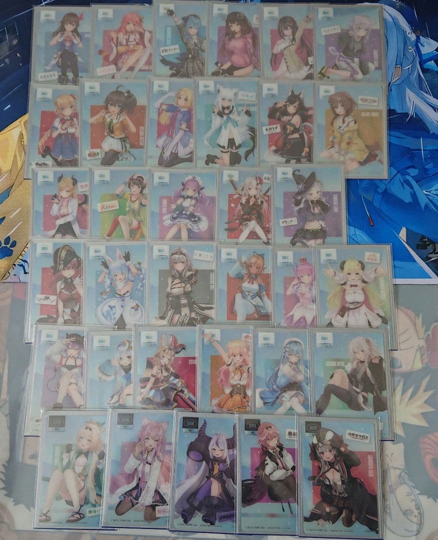 ホロライブ クリアビジュアルカード 34種フルコンプ - メルカリ