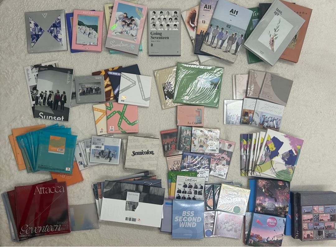 セブチ　アルバム　まとめ売り SEVENTEEN 開封済アルバム まとめ売り 一部トレカ付き - メルカリ