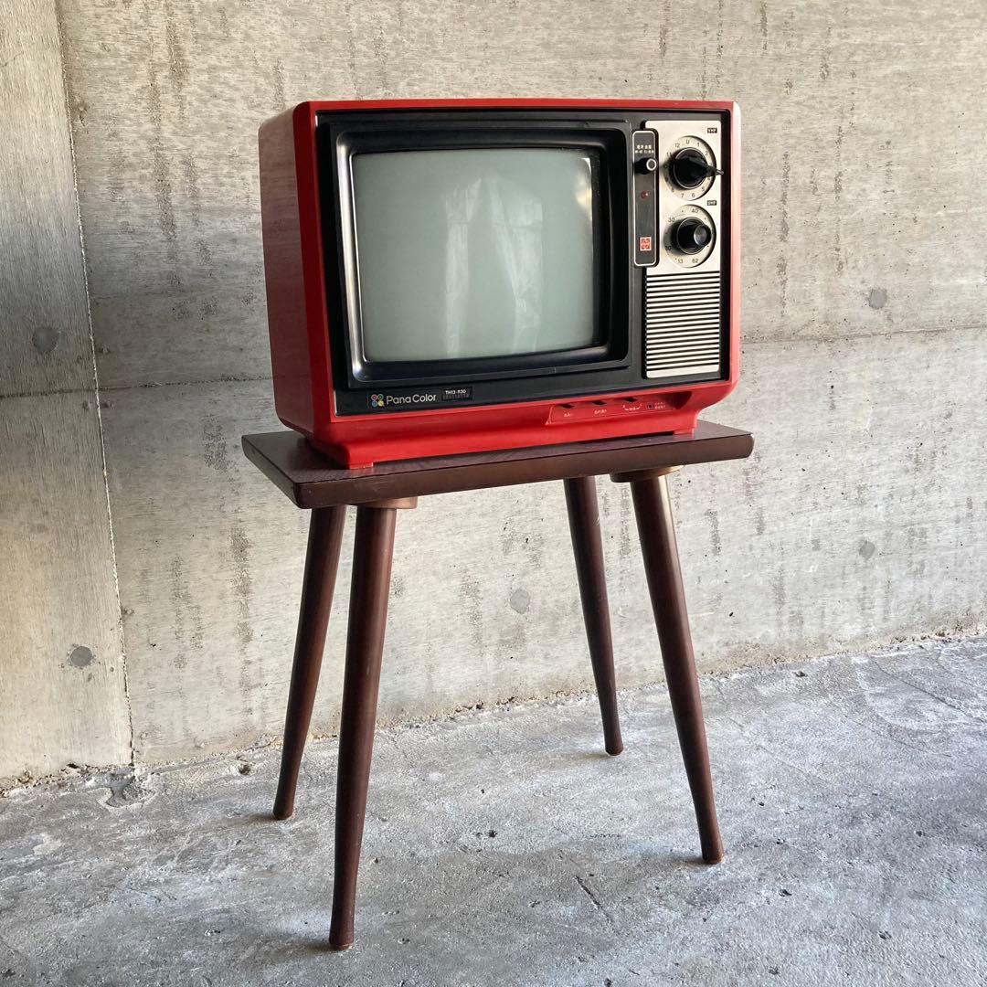 ナショナル カラーテレビ TH13-R30 ブラウン管 家電 レトロ ジャンク品