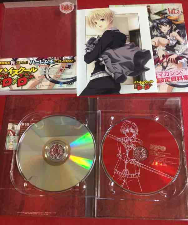 【入手困難】ハイスクールD×D DVD 初回限定盤 全6巻セット