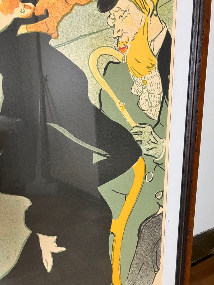 ロートレック アートポスター Divan Japonais リトグラフ作品