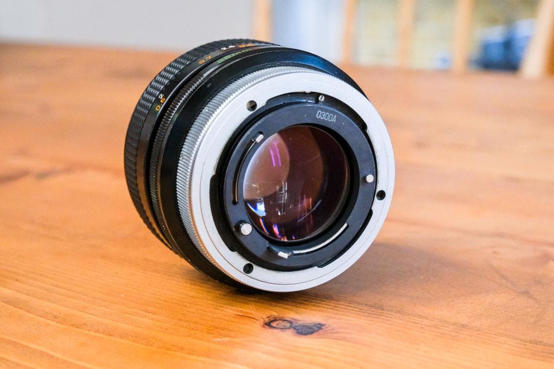 レンズ(単焦点) Canon FD 55mm f1.2 & 35-105mm f3.5-4.5