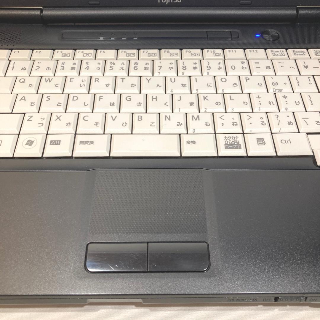 ✨初心者向け✨快速・大画面・DVD✨黒✨すぐ使えるノートパソコン◇