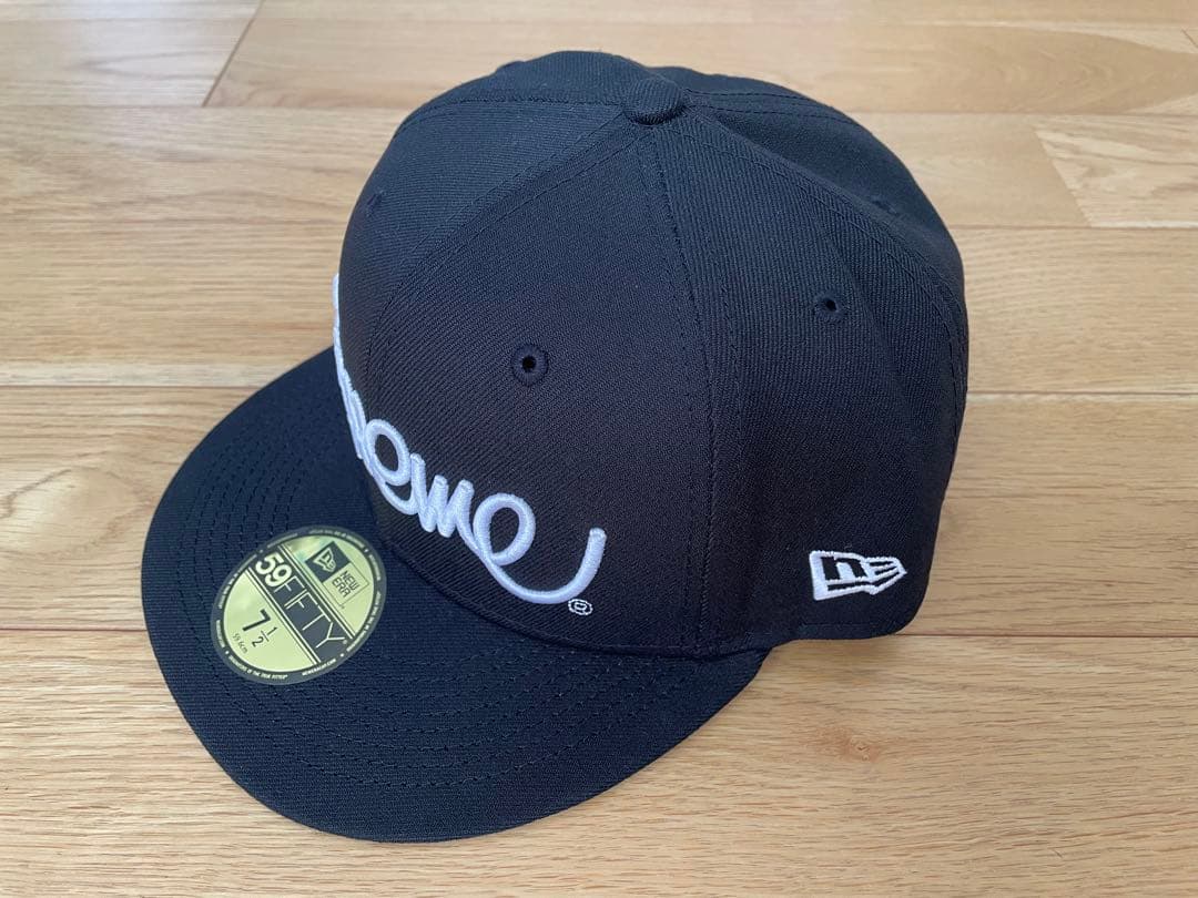 Supreme NEW ERA 59FIFTY ブラックキャップ 7 1/2 - メルカリ