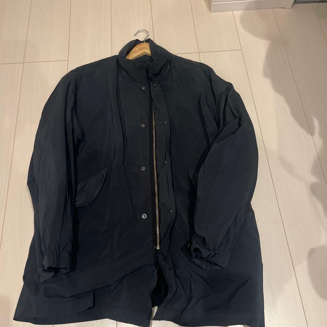 【ATON】AIR VENTILE ショートモッズコート グレー　04 ATON」AIR VENTILE SHORT MODS COAT | ANOTHER LOUNGE