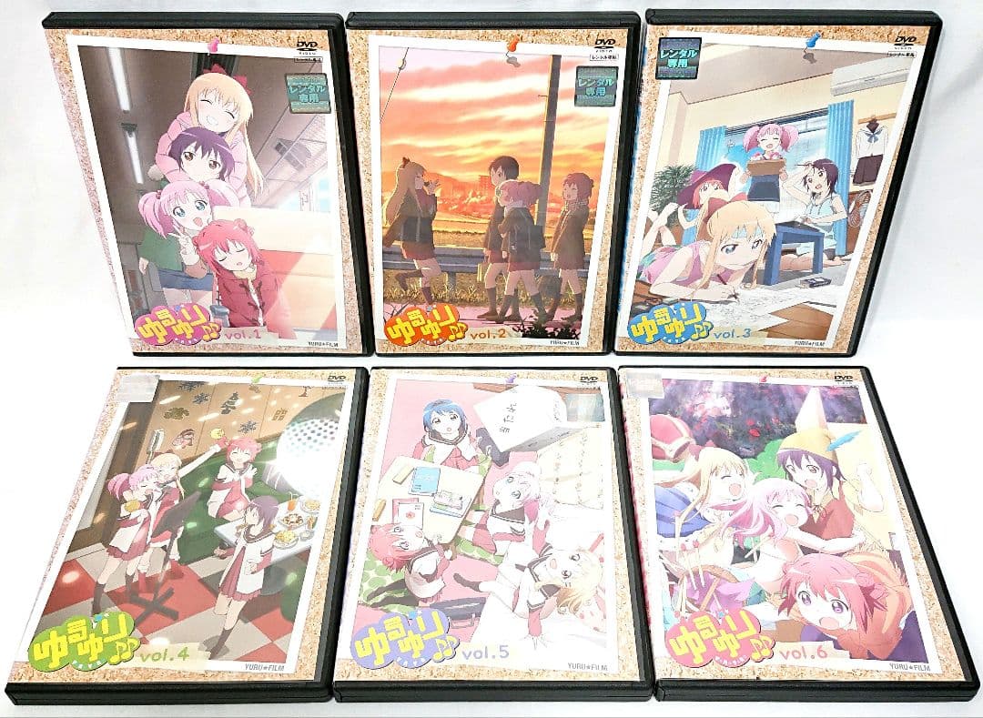 ゆるゆり【1期/2期/3期/なちゅやちゅみ】 DVD 全19巻 セット