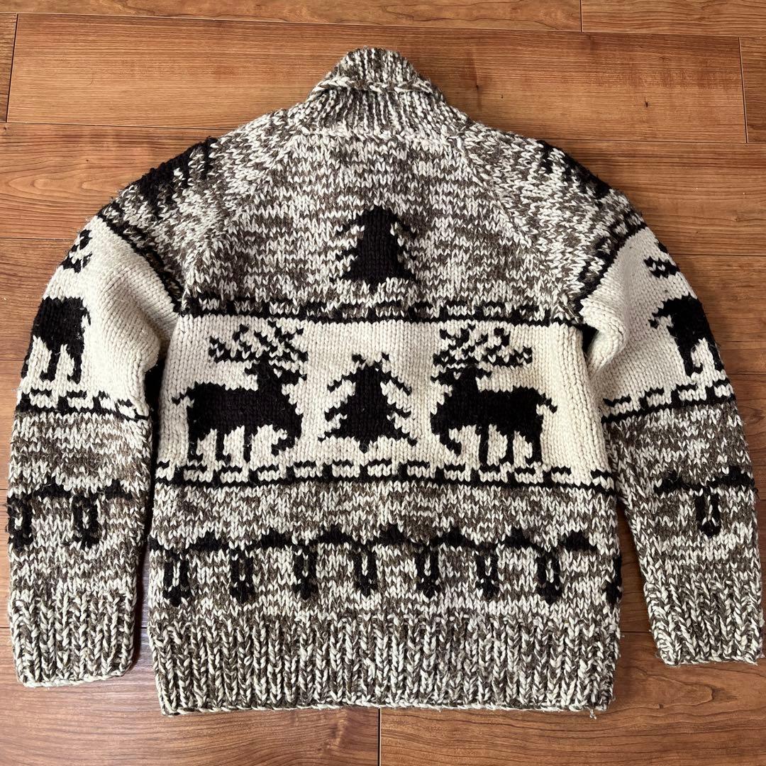 Kanataカウチンニット限定50'sVintageウッドボタンサイズM〜L相当