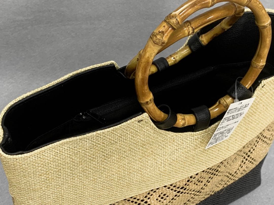 夏のパナマバッグA4サイズがはいる 浴衣、夏の紬、小千谷に 普段