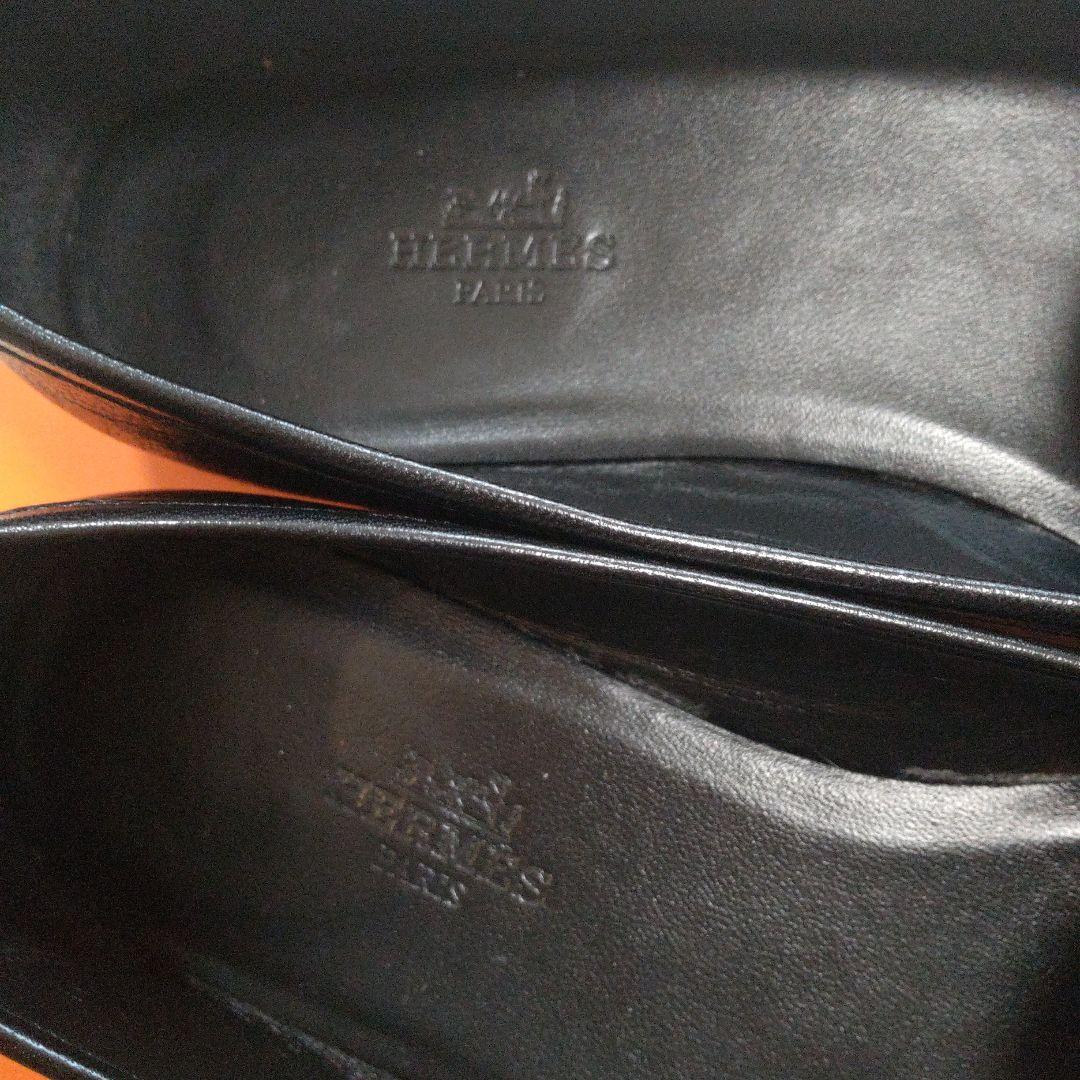 エルメス モカシン《ジュリア》37 黒