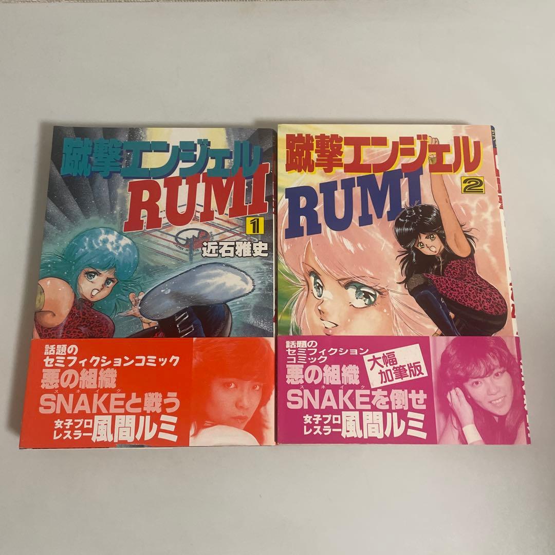 蹴撃エンジェル RUMI 近石雅史 全巻セット 全2巻セット 風間ルミ