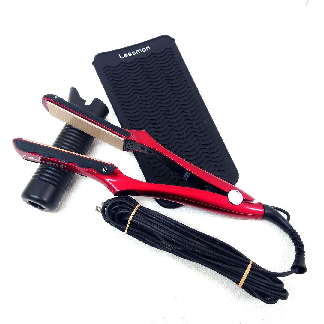 M1126F1 ラディアント シルクプロヘアアイロン 通電確認済み ラディアント シルクプロ ヘアアイロン radiant LITE 24mm ストレート