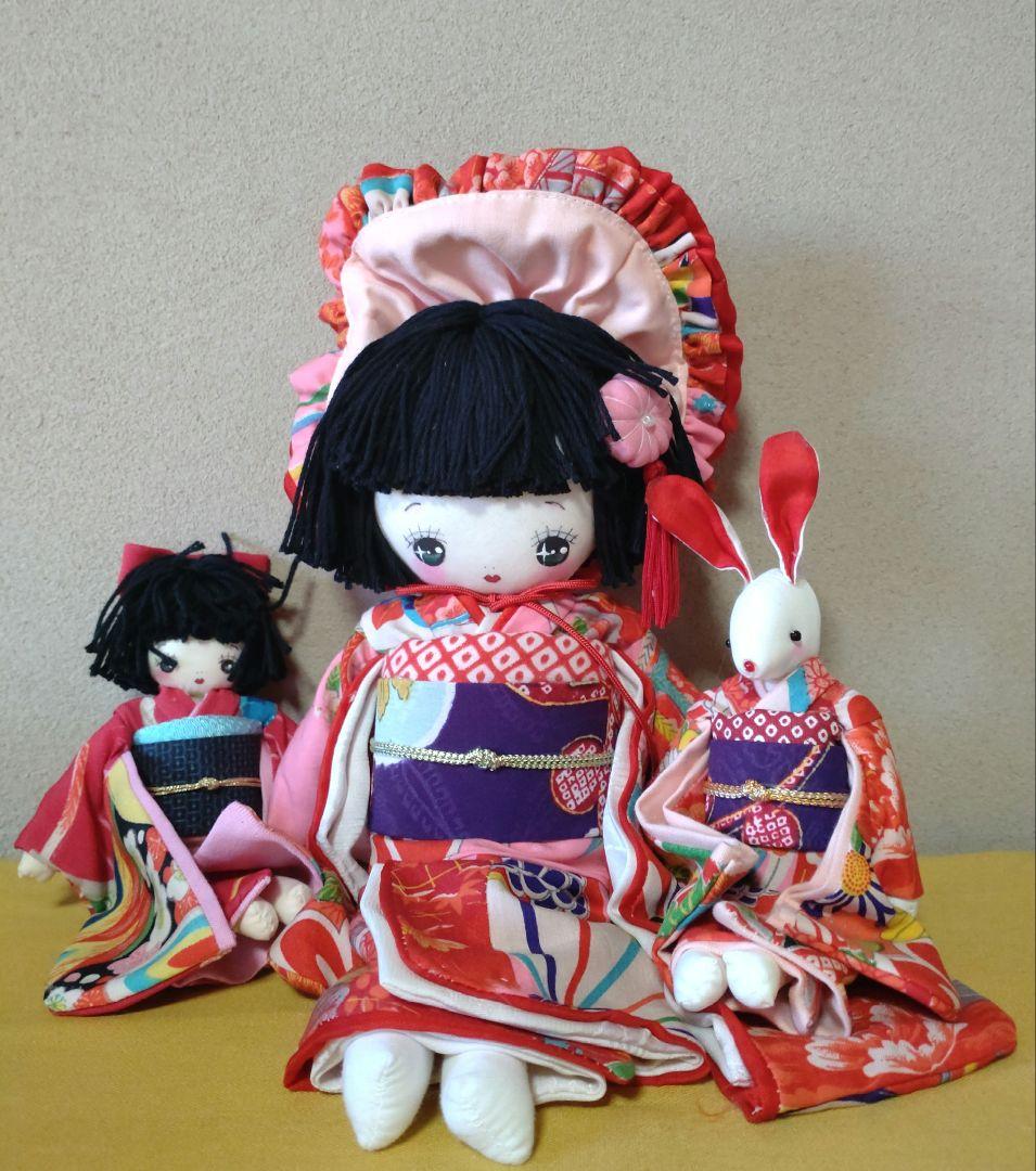 文化人形 三体セット ハンドメイド 作家もの - 人形工場 直営 店