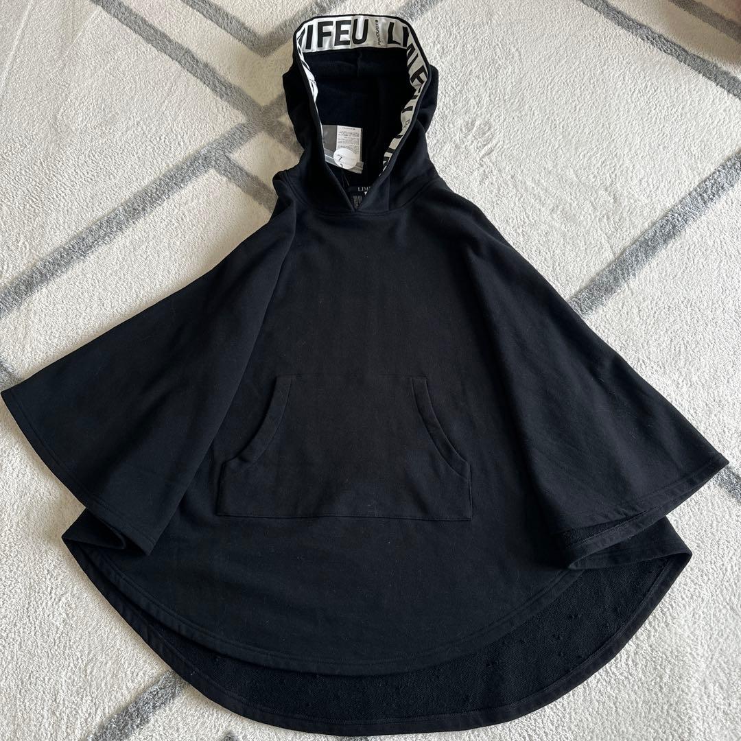 LIMI feuブラック ポンチョ　ヨウジヤマモト【新品未使用品】 LIMI feu Autumn / Winter 2023-24 | Yohji Yamamoto (ヨウジヤマモト