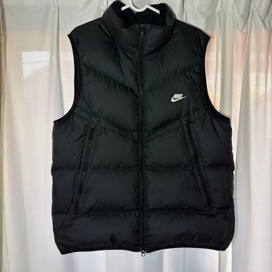 Nike Storm-Fit ダウンベスト XLサイズ ブラック - メルカリ