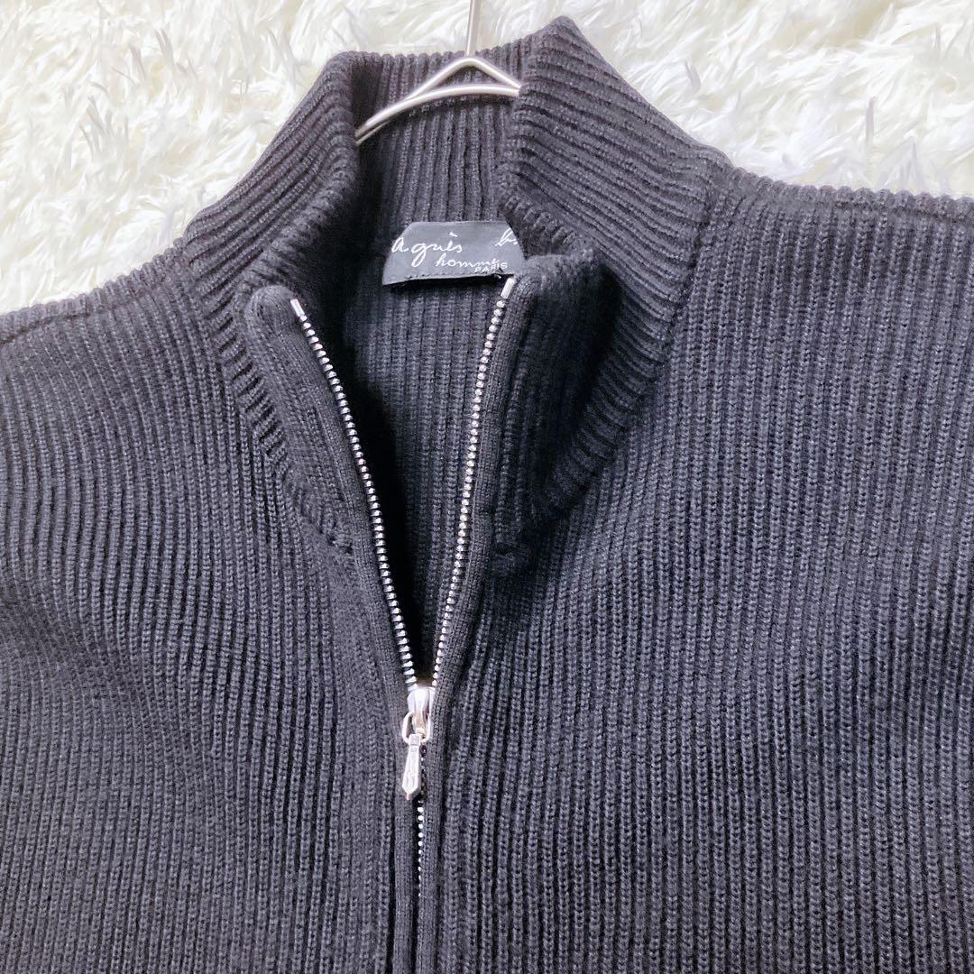 90s/フランス製/agnès b. HOMME PARIS/ドライバーズニット - メルカリ