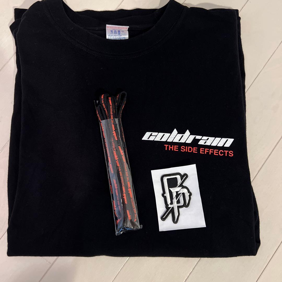 coldrain Tシャツ Mサイズ、靴紐、ワッペン - メルカリ