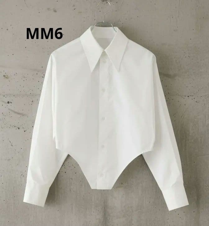 MM6 アシンメトリックシャツ サイズ36 - メルカリ