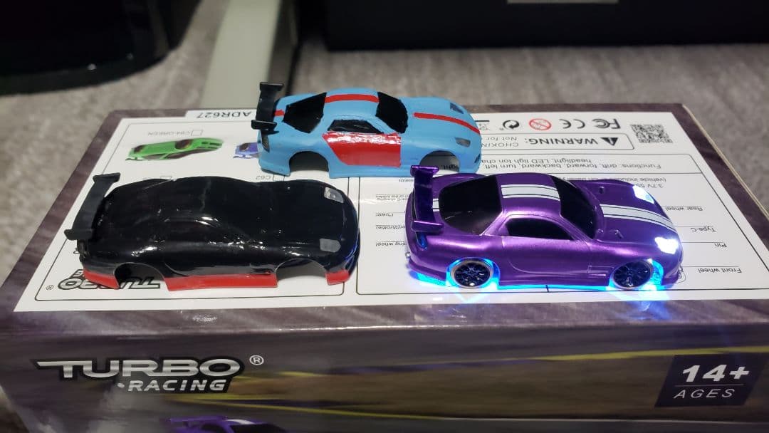 Turbo Racing 1/76 C61 ジャイロ・LED搭載ドリフトRC Amazon.co.jp: FLYCOLOR ターボレーシングC61 1:76スケール ドリフトRC