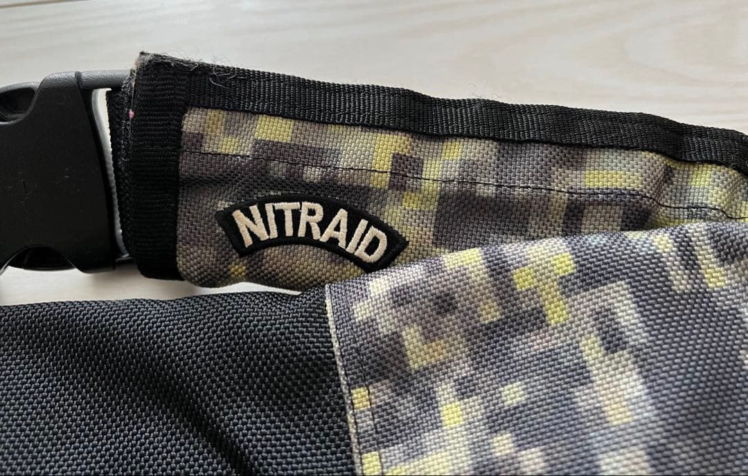 nitraid モザイクリアルウィードメッセンジャーバッグ - メルカリ