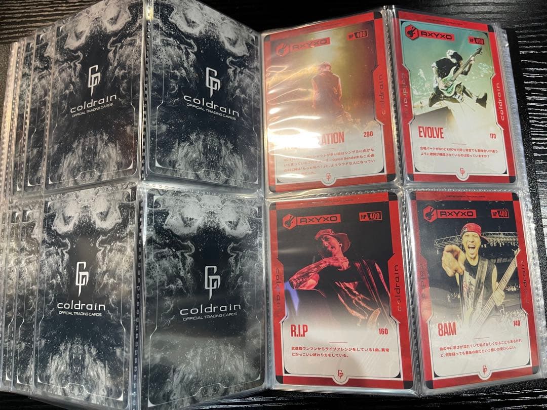 coldrain トレカ コンプセット - メルカリ