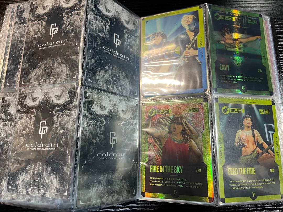 coldrain トレカ コンプセット - メルカリ