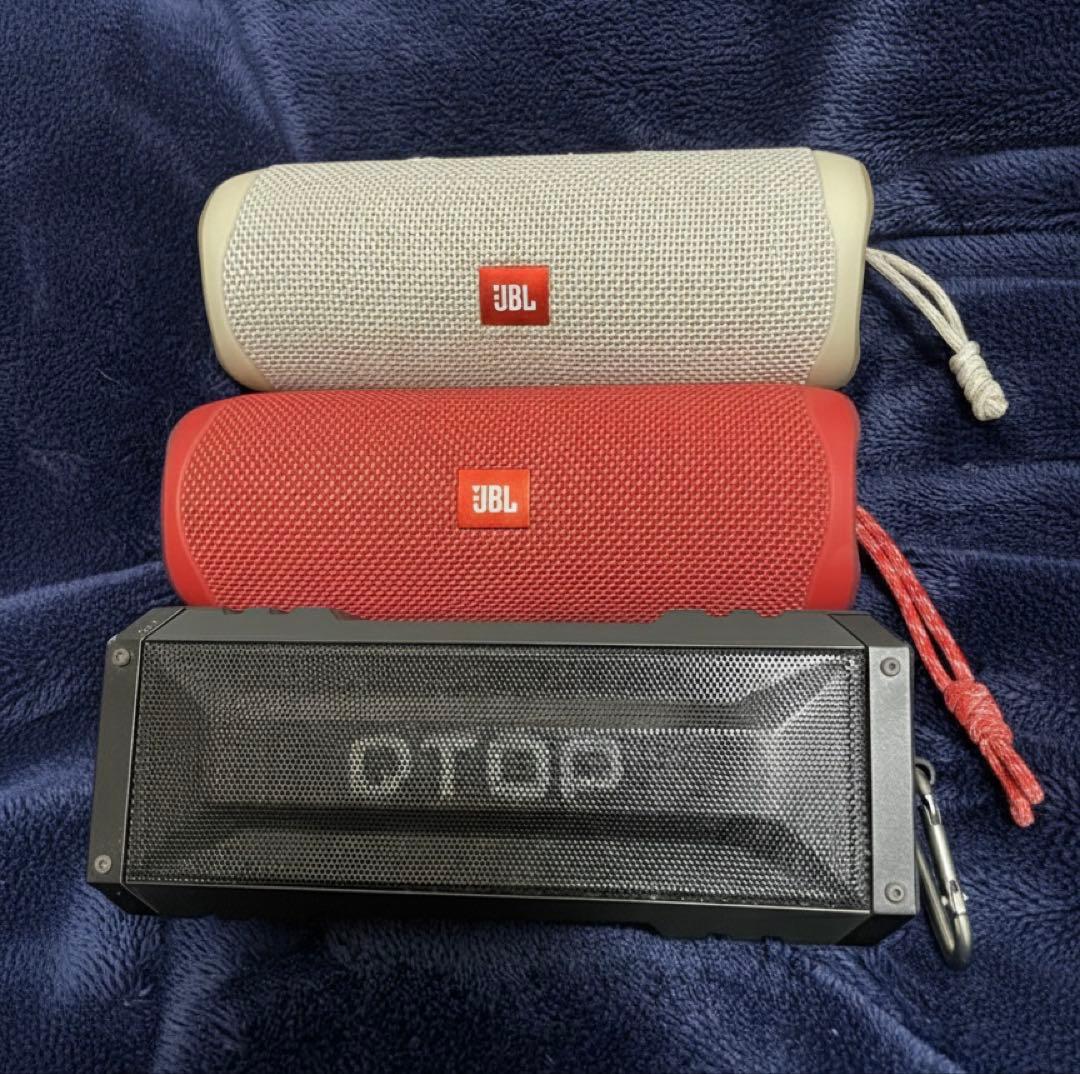 3個セット】JBL FLIP5 ワイヤレススピーカー、PUNKER QTOP - メルカリ