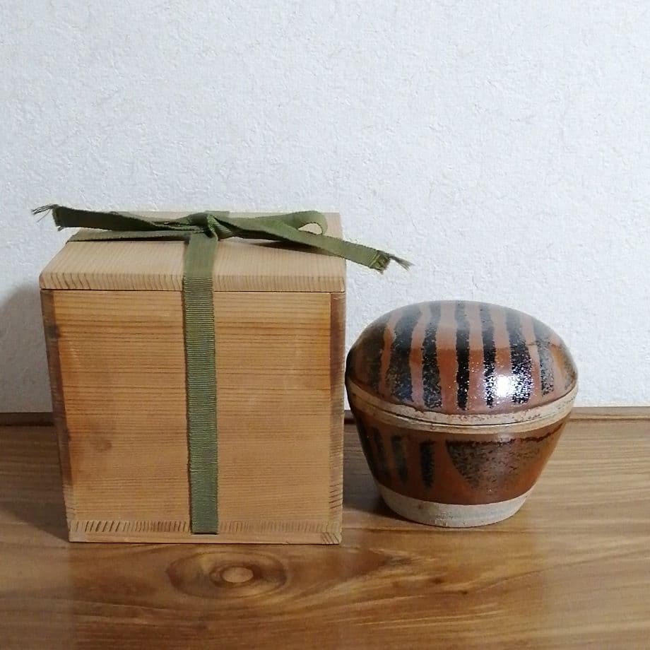 河井寛次郎 柿天目盒子 | Shop at Mercari from Japan! | Buyee