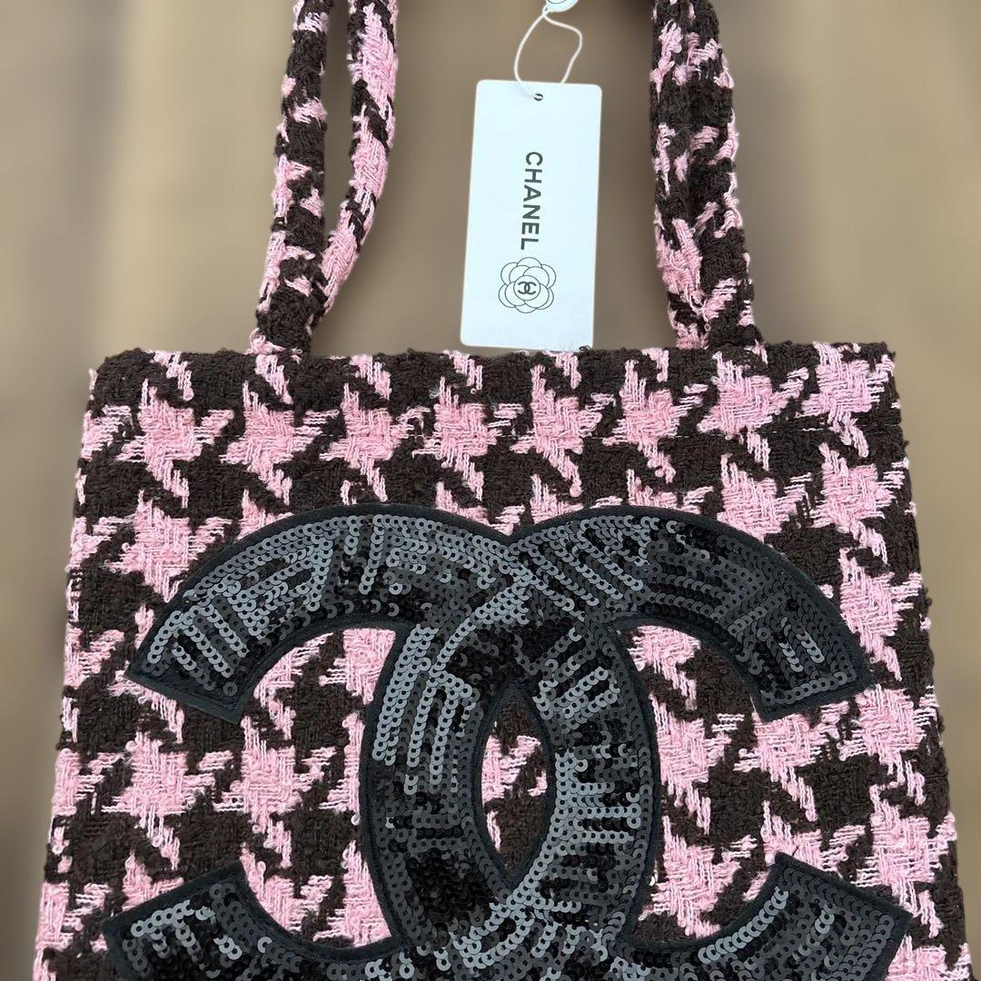 CHANELツイードトートバッグ正規ノベルティ 非売品 - メルカリ