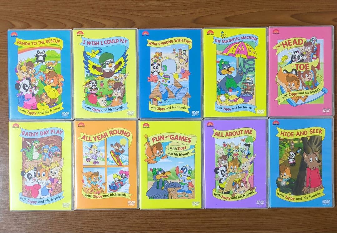 DWE ディズニー英語システム Ziqppy DVD10枚セット - メルカリ