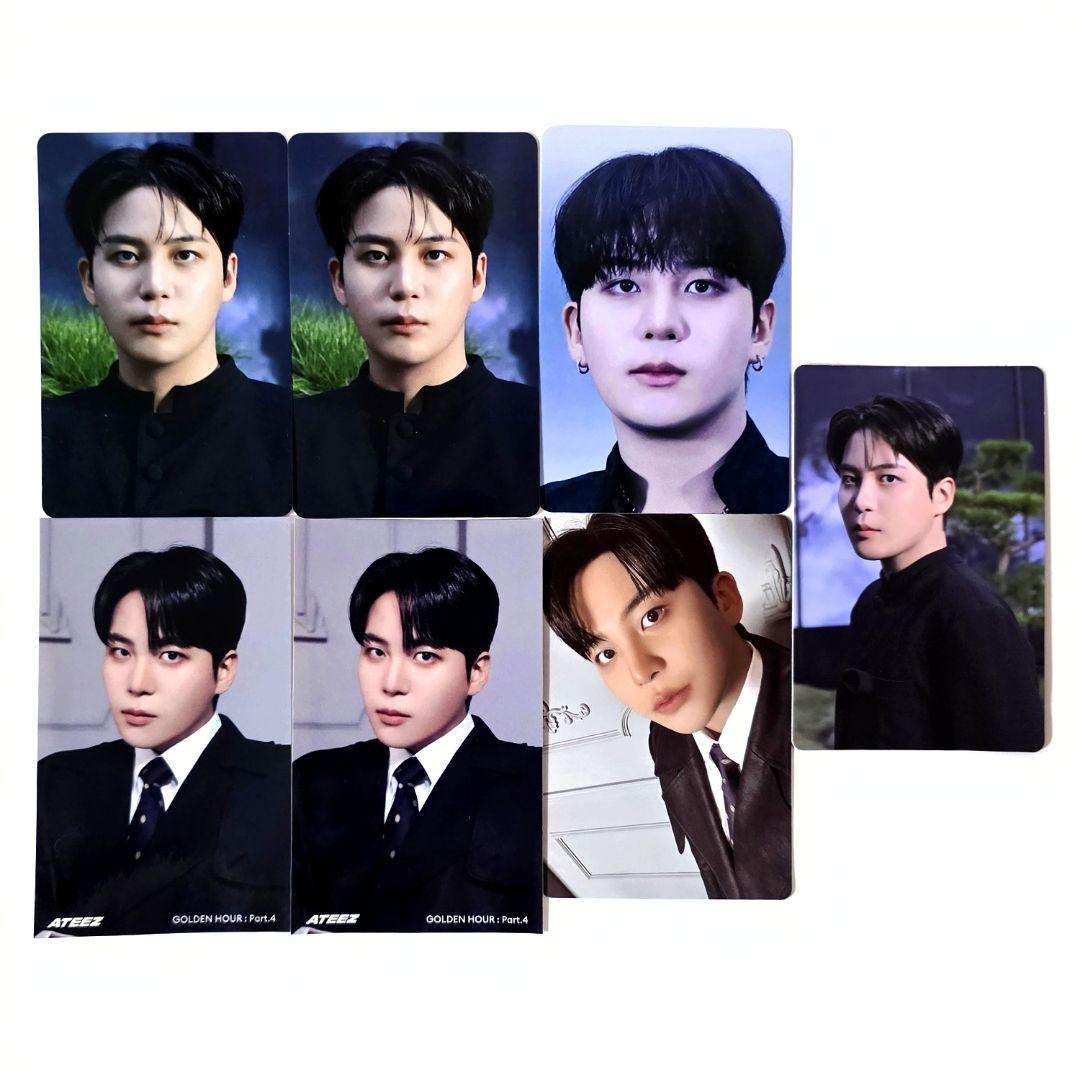 ATEEZ タワレコ HMV 楽天 トレカ ステッカー特典 ジョンホ - メルカリ