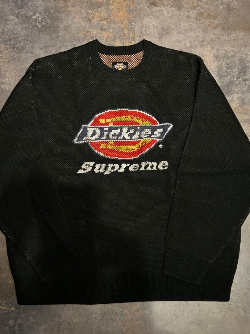 キムタク着 supreme weel 9 dickies sweater L - メルカリ
