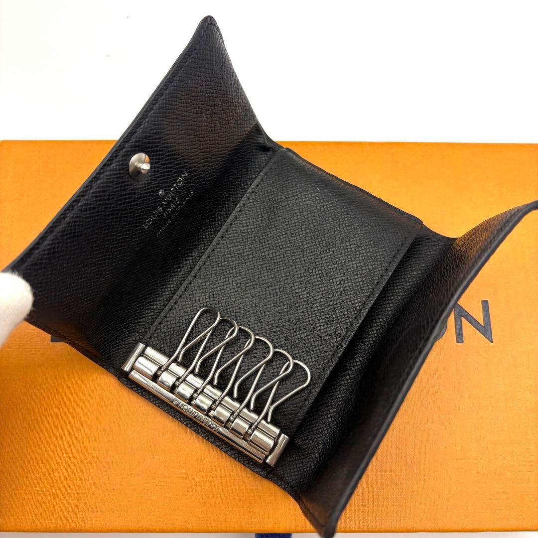 ルイヴィトン ダミエグラフィット ミュルティクレ6 キーケース 6連 黒