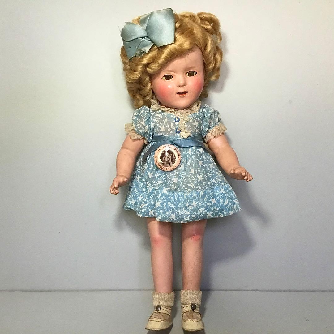 ヴィンテージ◇シャーリーテンプル◇アイデアル コンポジションドール