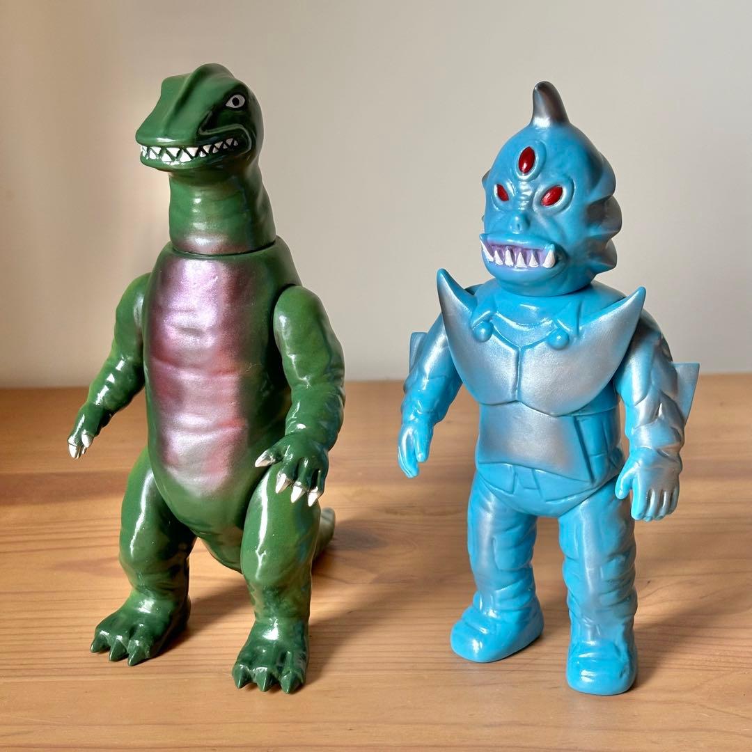 マーミット【シルバーロボ&モッグス】スペクトルマン ソフビ ピープロ