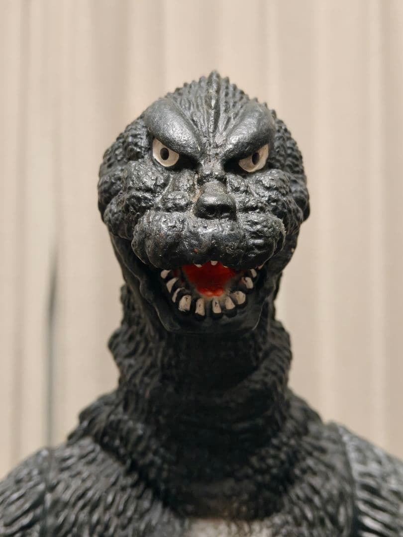 当時物】BANDAI ポピー ゴジラ 特大ソフビ 1988 【当時物】BANDAI 特大