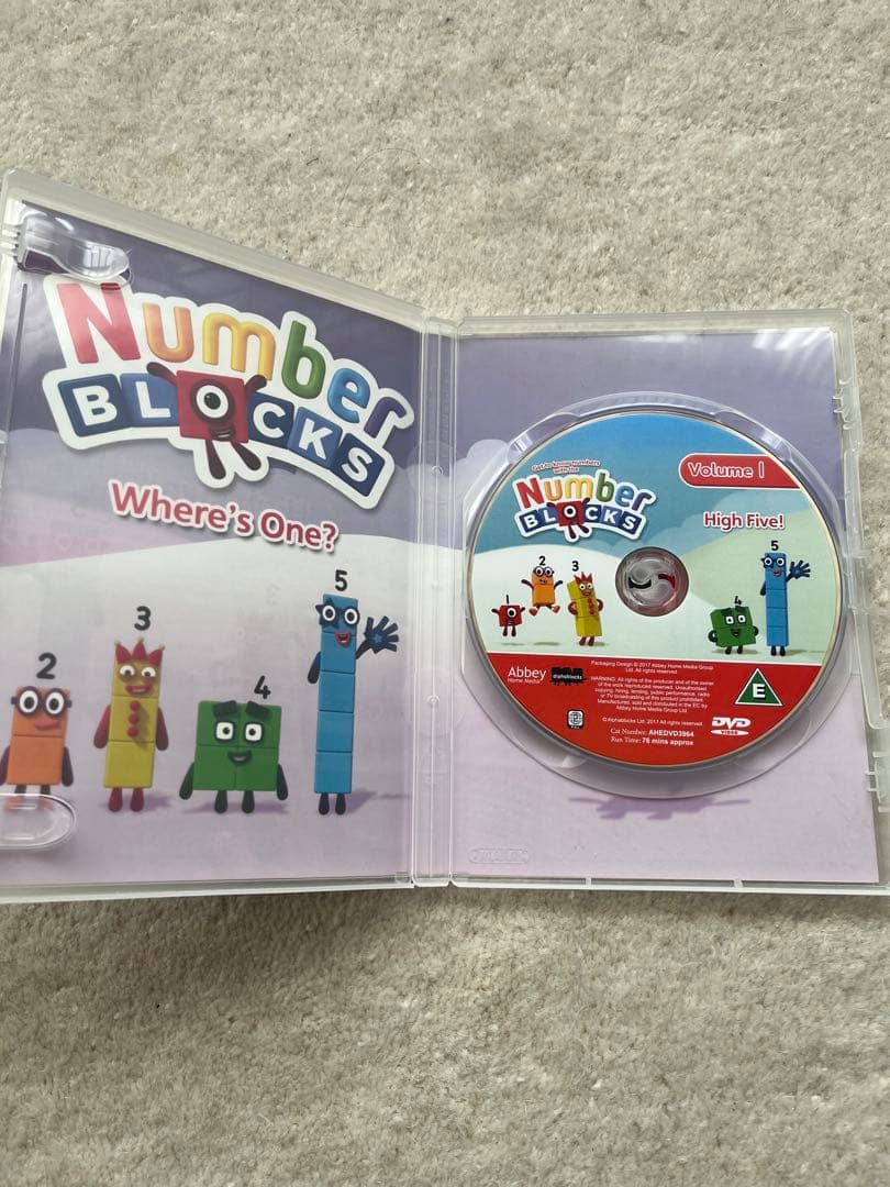 NumberBLOCKS DVD vol1&vol2 - メルカリ