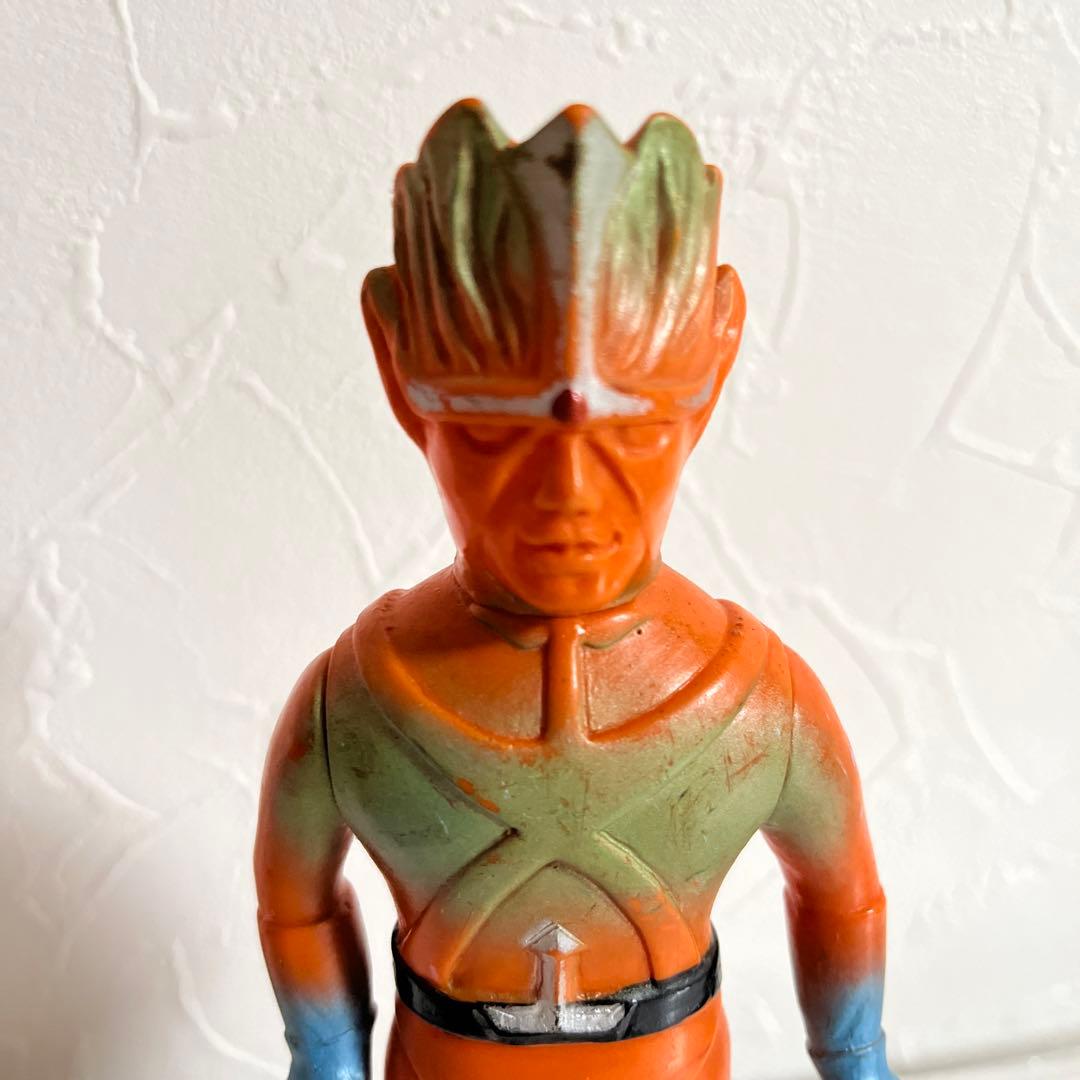 ⚠️昭和レトロ・貴重 レインボーマン 火の化身 万年社 ミドルサイズ