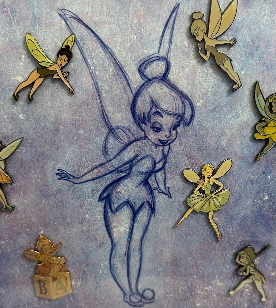 ティンカーベルピンバッチTinker Bellディズニーギャラリー2500限定