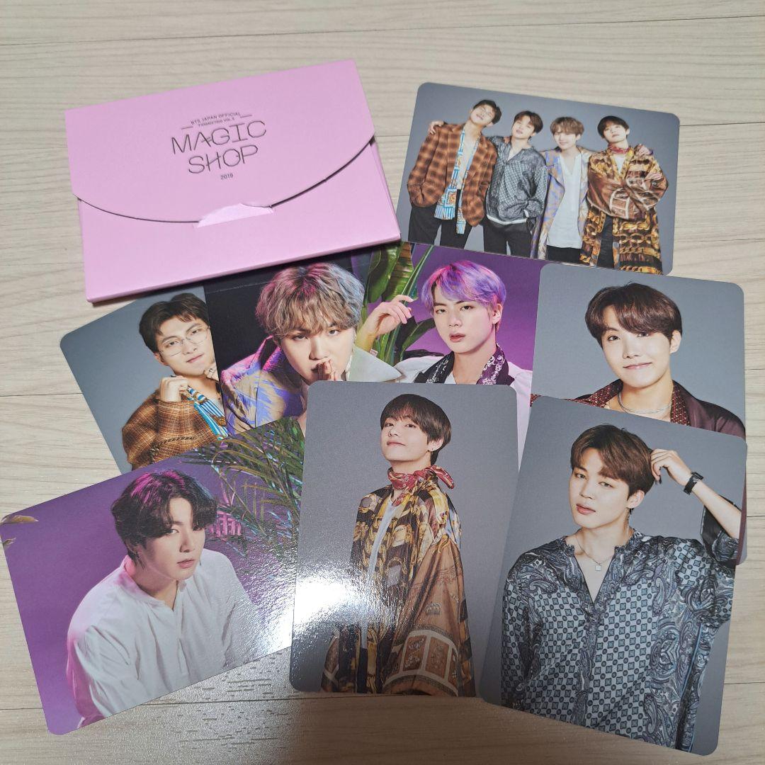 BTS【マジックショップ2019 ミニフォトカード8枚】 - メルカリ