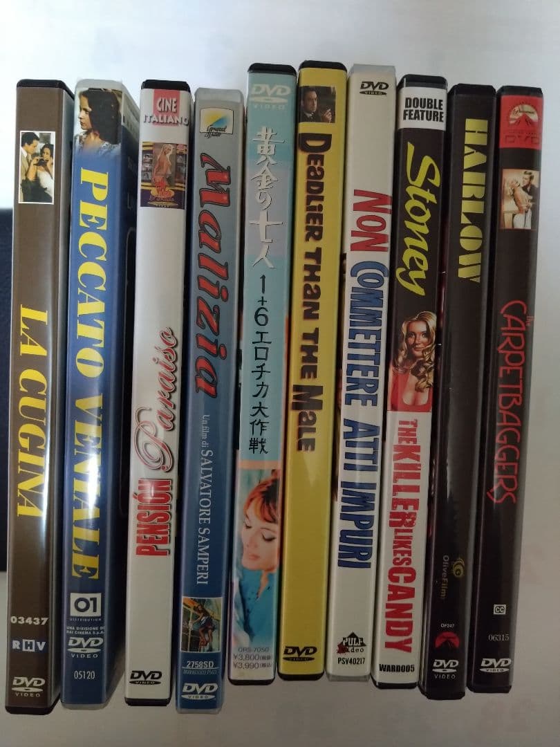 Bブージュ.Gグイダ.Sコシナ.ム、アントネツリ他DVD10本セット