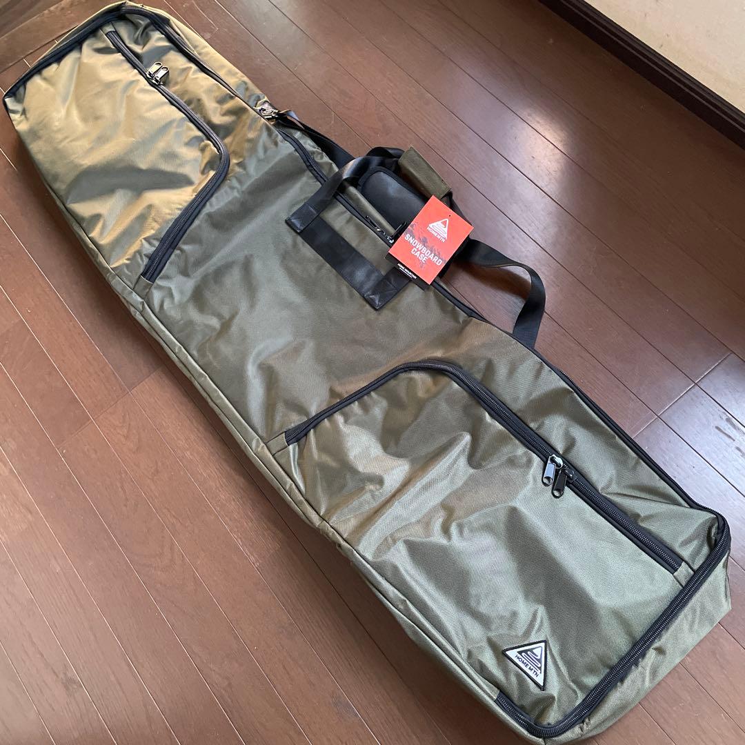 【新品】 MTN スノーボードケース ミリタリーグリーン 155cm HOME MOUNTAIN ホームマウンテン Wheelie Snowboard Case-3.0 ウィール