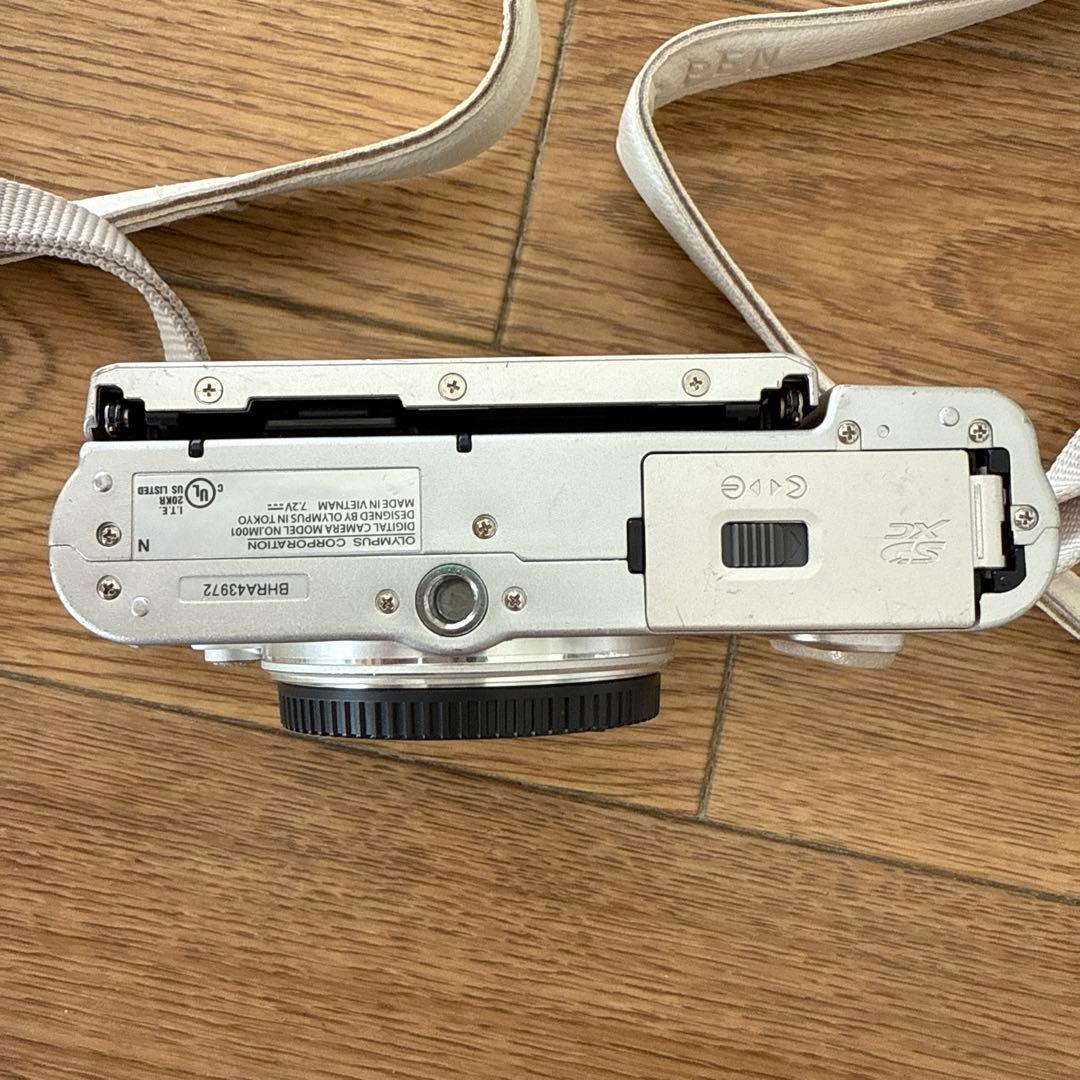 OLYMPUS PEN E-pl8 ホワイト 40-150mmレンズ(ジャンク) - メルカリ