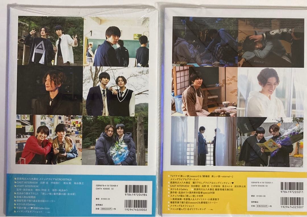 値下げ！美しい彼3点　 公式ビジュアルブック　第1弾＆第2弾　限定フォトカード付