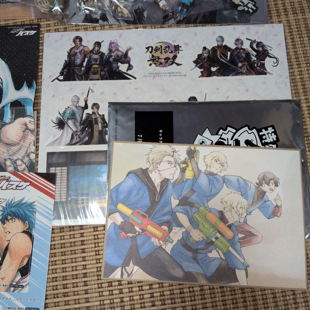 アニメグッズ 大量まとめ売り！ハイキュー!! 黒子のバスケ 刀剣乱舞 文