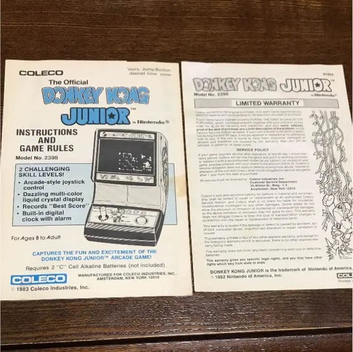 ドンキーコング ジュニア テーブルトップ コレコ - メルカリ